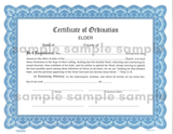 Ordination Certificates