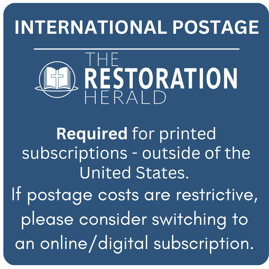 Physical Copy Subscription of The Restoration Herald