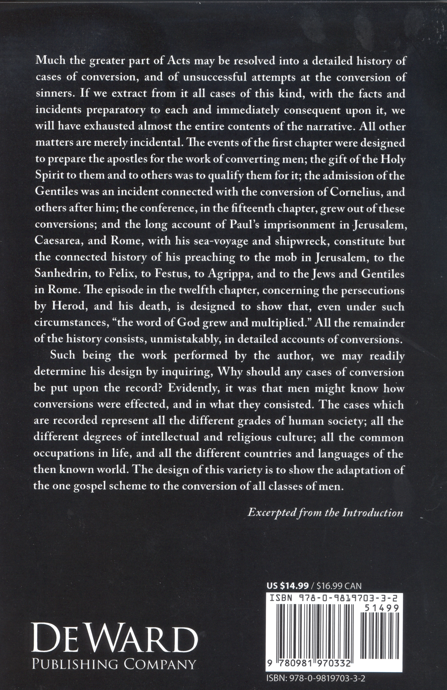 Original Commentary on Acts