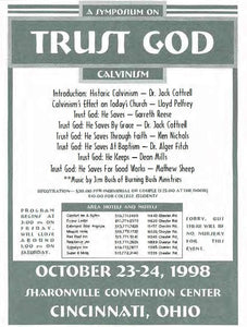 "Confía en Dios" (Calvinismo) - Notas del Simposio (1998)