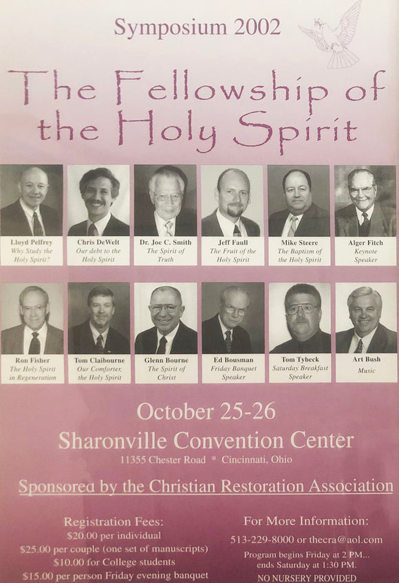 „Die Gemeinschaft des Heiligen Geistes“ – Notizen zum Symposium (2002)
