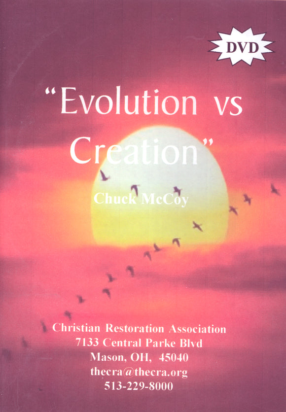 Evolution vs Creation (DVD) by Chuck McCoy