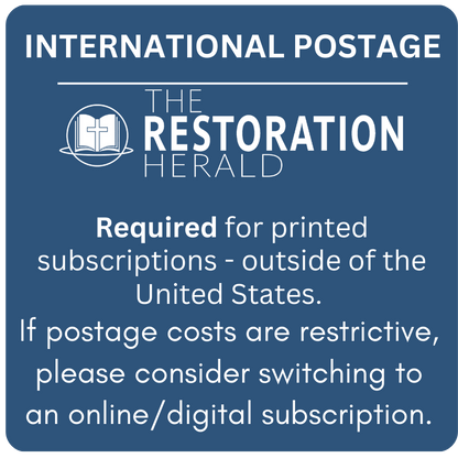Physical Copy Subscription of The Restoration Herald