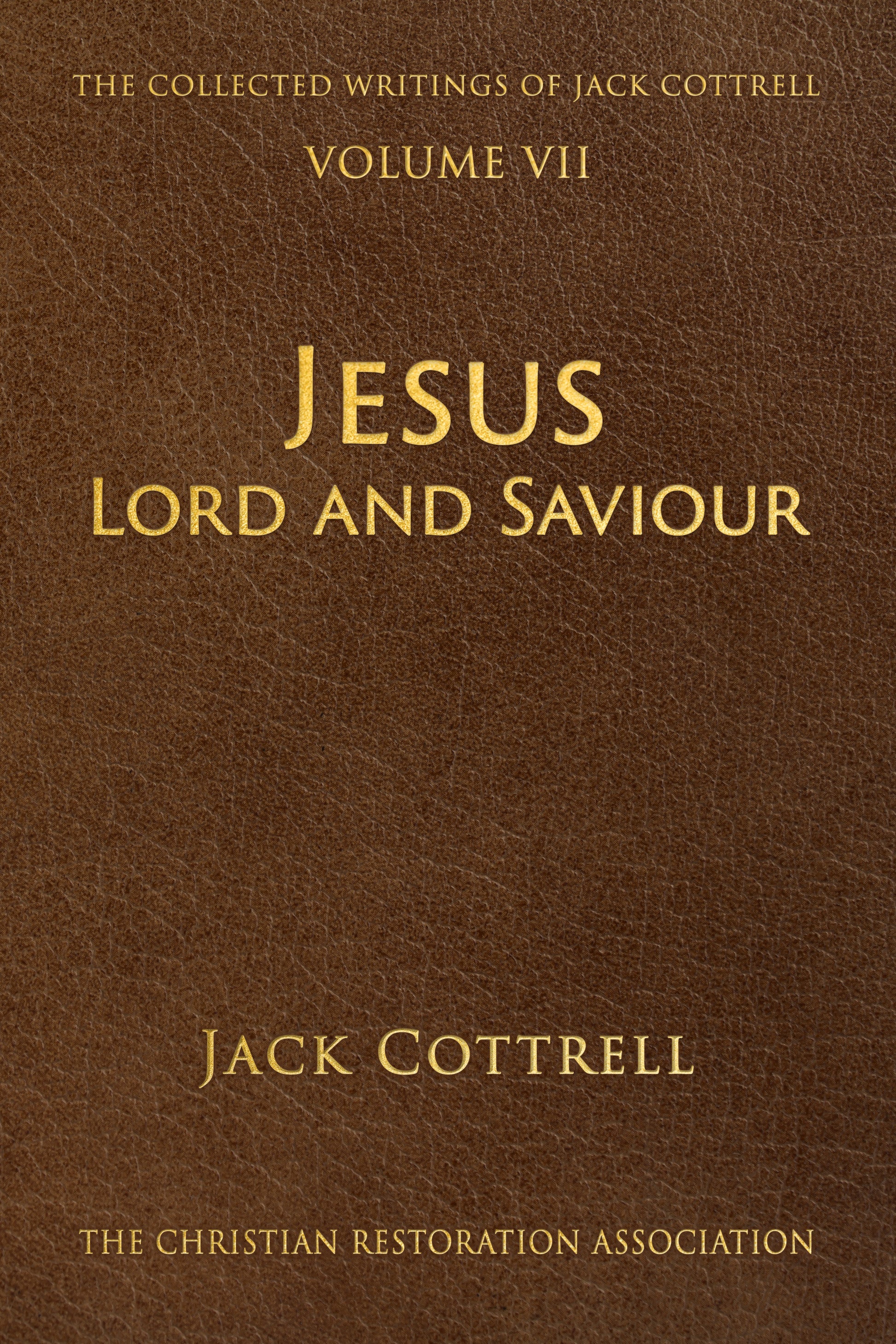 Jesus Lord and Saviour by Jack Cottrell