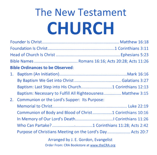 The New Testament Church